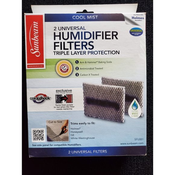 Sunbeam Other New Sunbeam 2 Pack Of Universal Humidifier Filters
